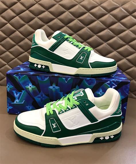 louis vuitton sneakers green|louis vuitton sneakers sale.